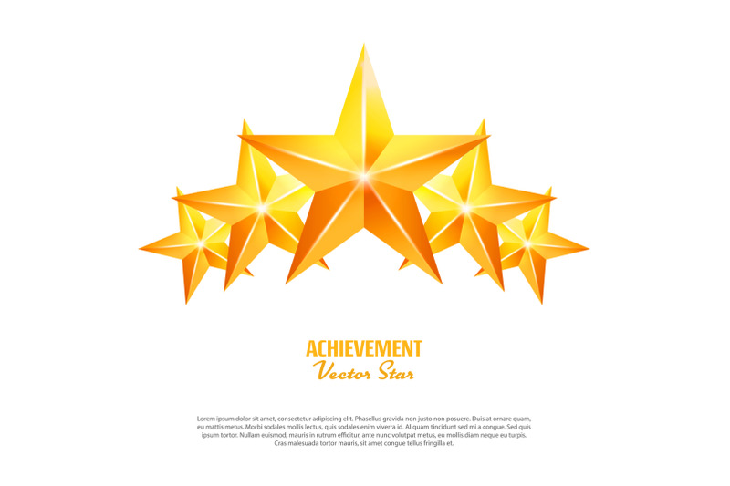 three-achievement-vector-stars-yellow-sign-golden-decoration-symbol-3d-shine-icon-isolated-on-white-background