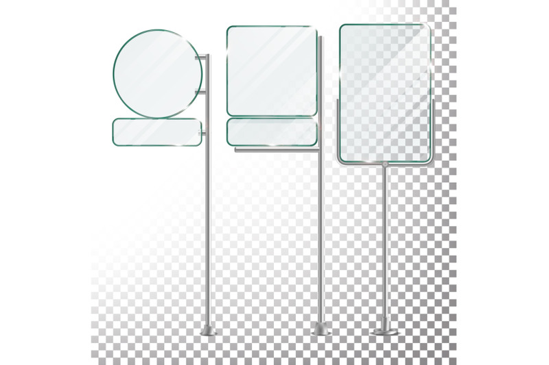 glass-billboard-vector-isolated-on-transparent-background-advertising-pos-stand-banner-mockup-illustration-empty-glass-screen-banner-set