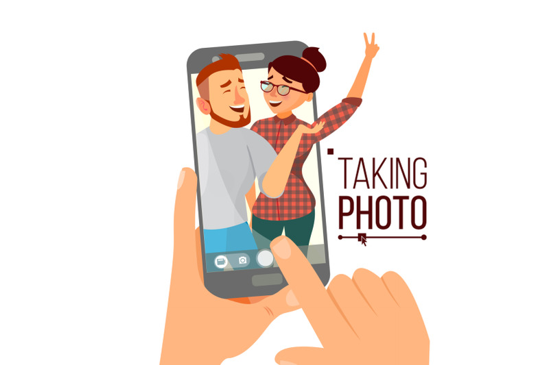 taking-photo-on-smartphone-vector-smiling-people-modern-friends-taking-vertical-selfie-hand-holding-smartphone-camera-viewfinder-friendship-concept-isolated-flat-cartoon-illustration