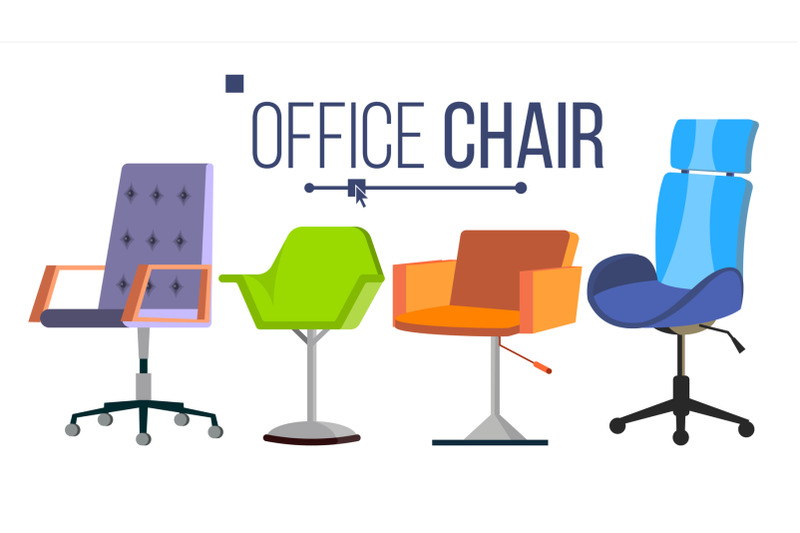 furniture-chairs-vector-home-office-objects-design-interior-element-modern-isolated-flat-illustration