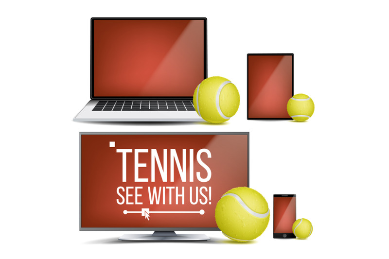 tennis-application-vector-court-tennis-ball-online-stream-bookmaker-sport-game-app-banner-design-element-live-match-monitor-laptop-touch-tablet-mobile-smart-phone-realistic-illustration