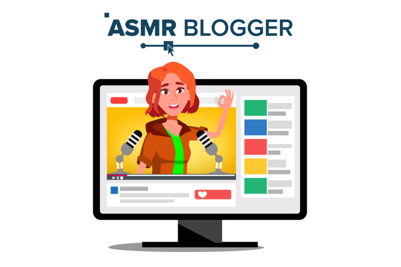 asmr-blogger-channel-vector-girl-enjoying-sound-video-blog-channel-isolated-illustration