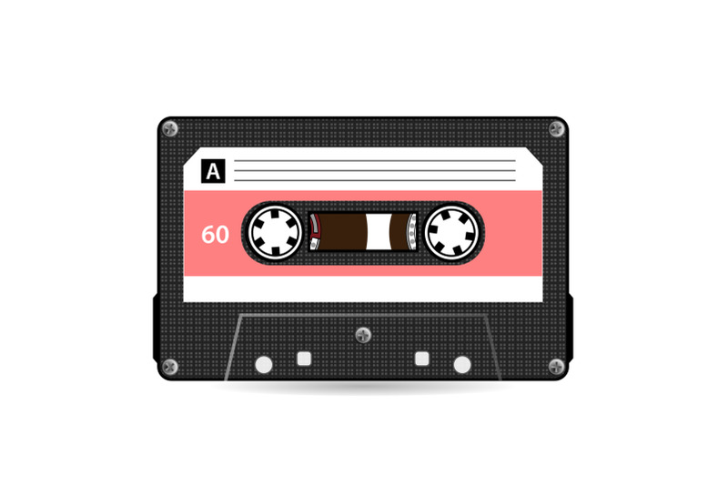 retro-audio-cassette-vector-plastic-audio-cassette-tape-old-technology-realistic-design-illustration-isolated-on-white-background