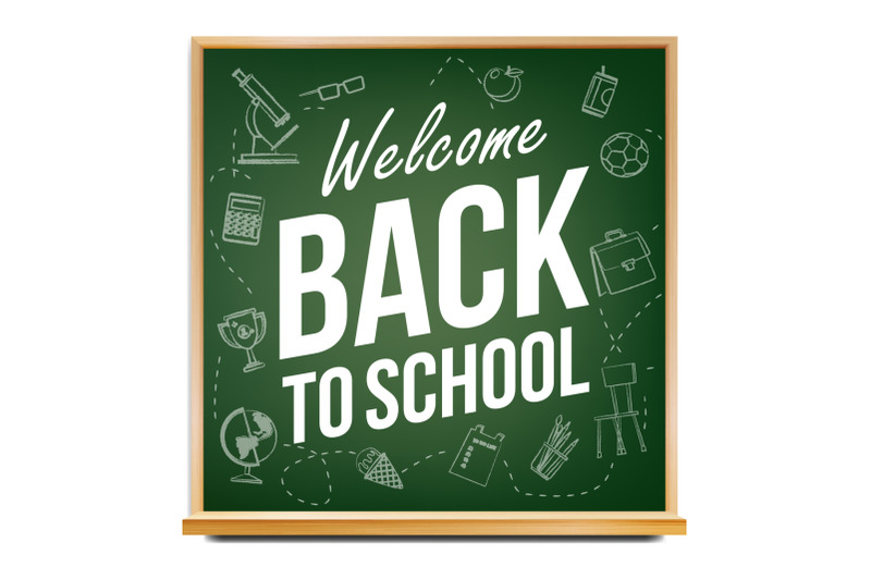 back-to-school-banner-vector-classroom-blackboard-sale-background-welcome-education-related-realistic-illustration