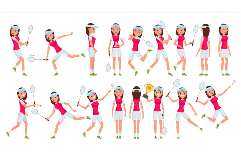 badminton-girl-player-female-vector-playing-athlete-in-uniform-cartoon-athlete-character-illustration