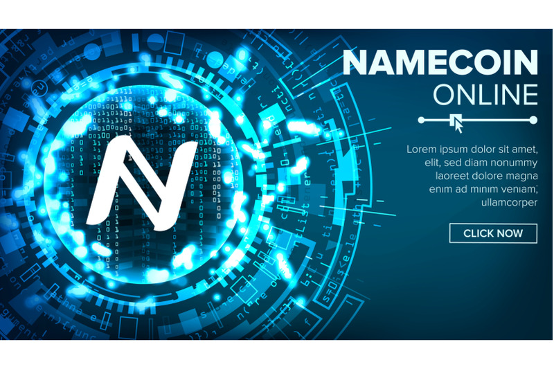 namecoin-abstract-technology-background-vector-binary-code-fintech-blockchain-cryptography-cryptocurrency-mining-concept-illustration