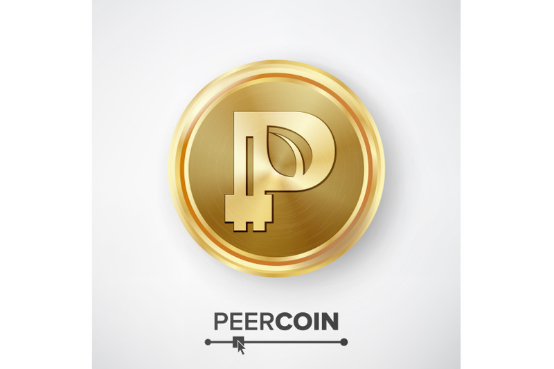 peercoin-gold-coin-vector