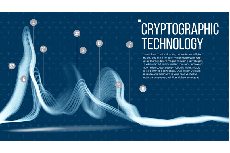 cryptographic-technology-background-vector-big-data-algorithm-brochure-illustration