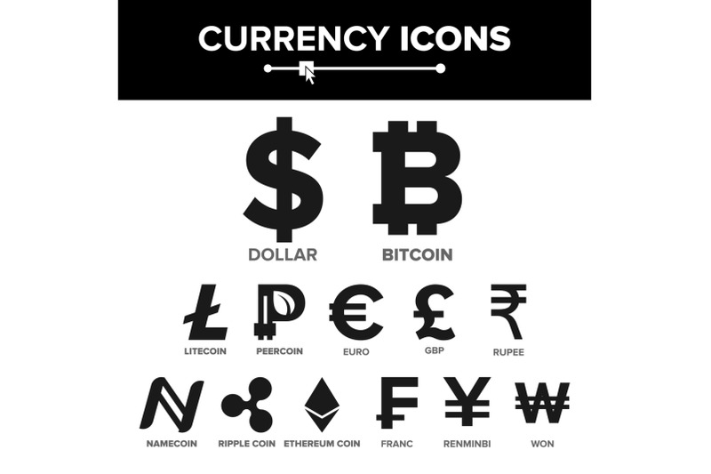 currency-icon-sign-set-vector-money-famous-world-currency-cryptography-finance-illustration-bitcoin-litecoin-peercoin-ripple-coin-etherum-dollar-euro-gbp-rupee-franc-renminbi-yuan-won