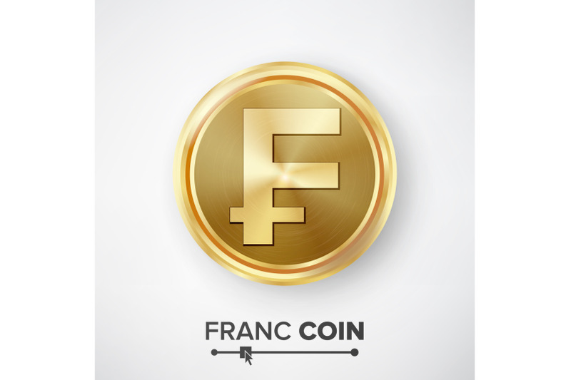 franc-gold-coin-vector