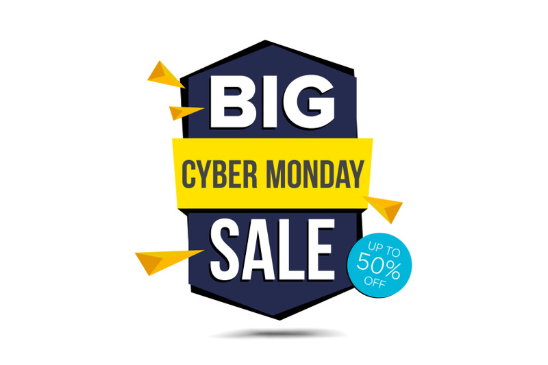 cyber-monday-sale-banner-vector-advertising-poster-discount-and-promotion-november-tag-and-label-design-isolated-illustration