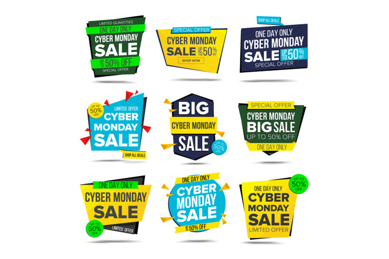 cyber-monday-sale-banner-vector-monday-advertising-element-isolated-on-white-illustration