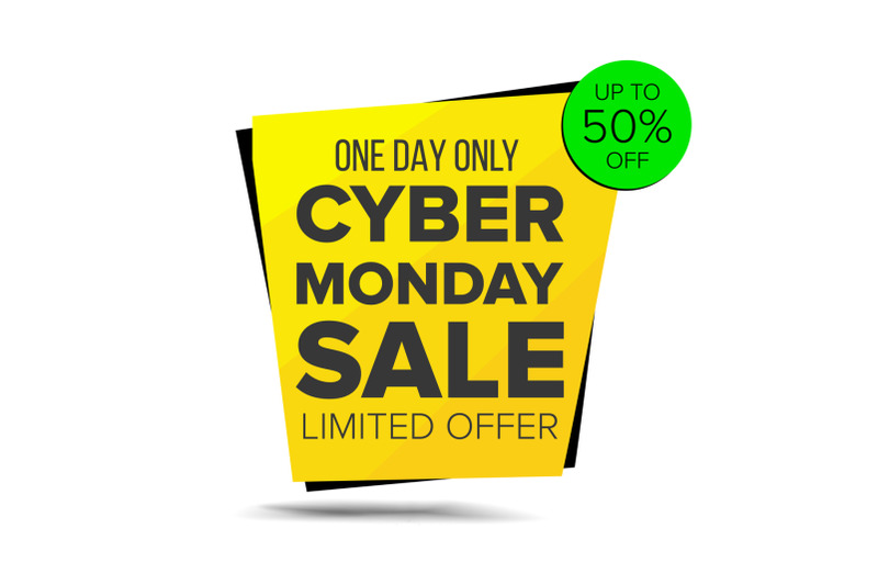 cyber-monday-sale-banner-vector-up-to-50-percent-off-monday-badge-crazy-sale-poster-november-crazy-discounts-poster-isolated-illustration