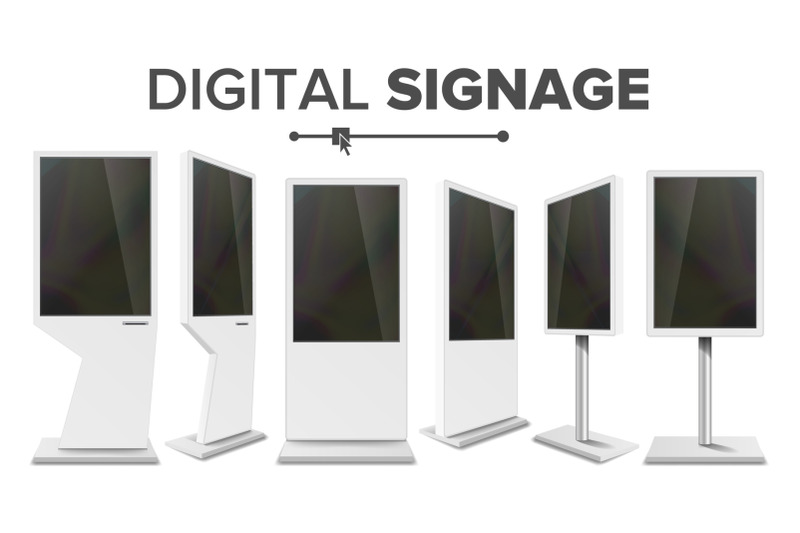 digital-signage-touch-kiosk-set-vector-display-monitor-multimedia-stand-lcd-high-defintion-digital-signage-for-restaurants-advertising-projects-isolated-illustration