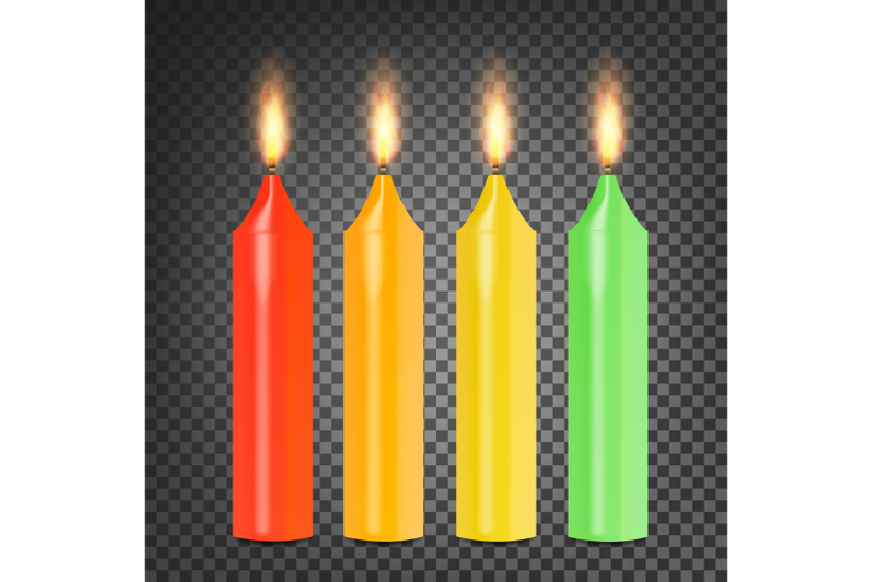 burning-3d-realistic-dinner-candles-vector