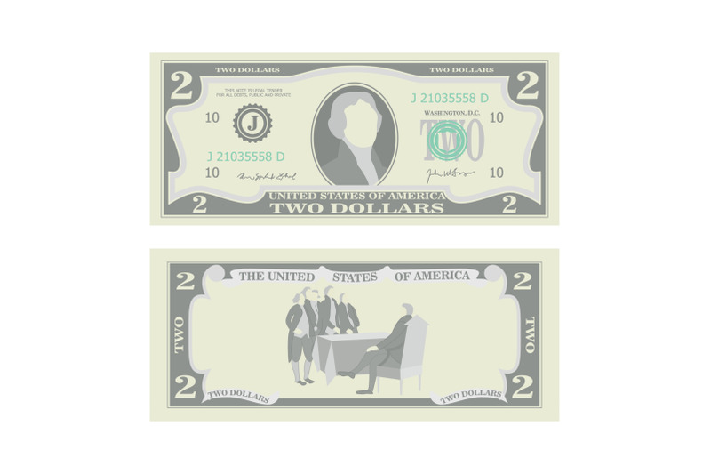 2-dollars-banknote-vector-cartoon