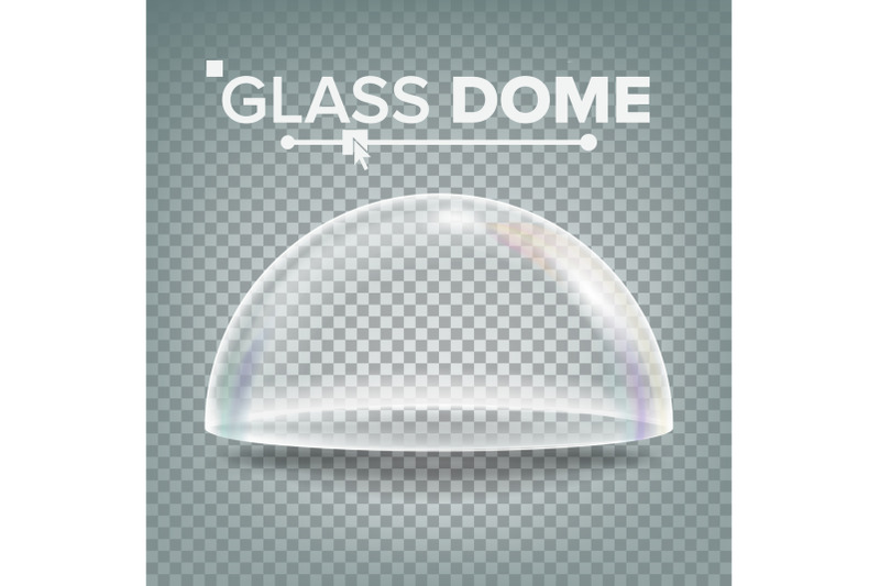 glass-dome-vector-exhibition-design-element-half-sphere-lid-empty-glass-crystal-dome-realistic-3d-isolated-on-transparent-background-illustration