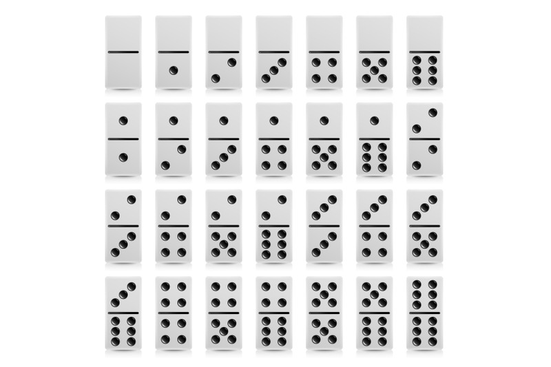 domino-set-vector-realistic-illustration