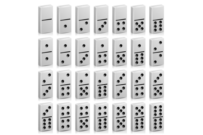 domino-full-set-vector-realistic-3d-illustration