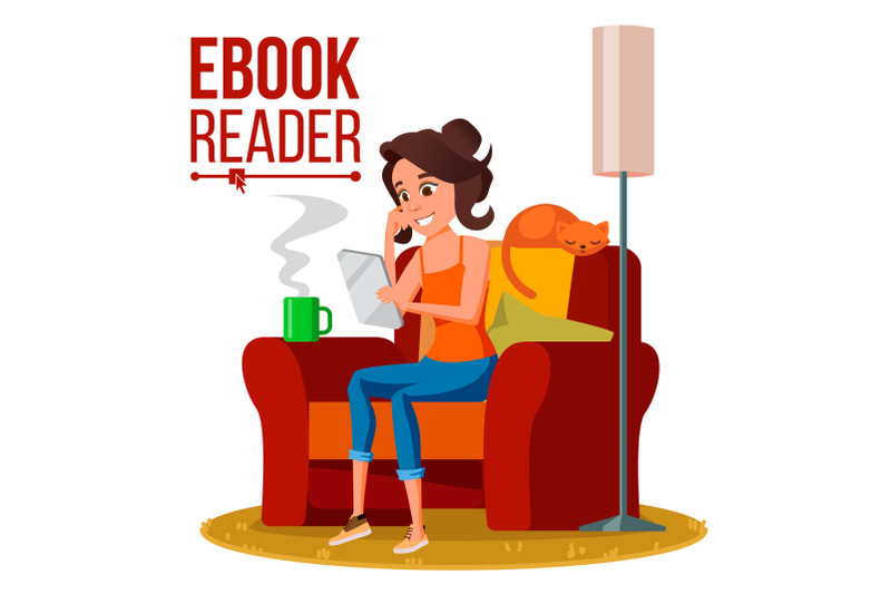 e-book-reader-vector-girl-online-library-using-ebook-electronic-gadget-isolated-flat-cartoon-illustration