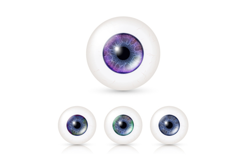 human-eyeballs-set