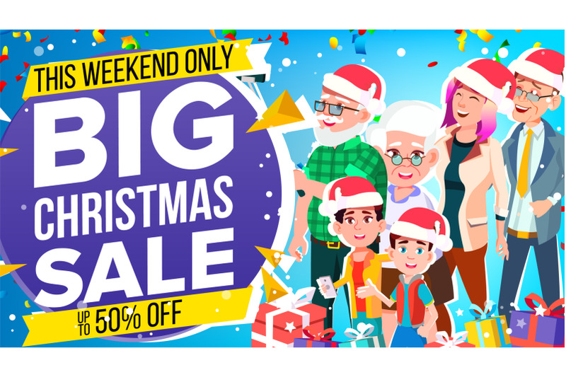 christmas-sale-banner-vector-holidays-sale-announcement-big-christmas-banner-illustration