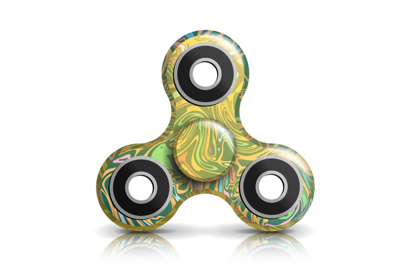 fidget-hand-spinner-toy-vector