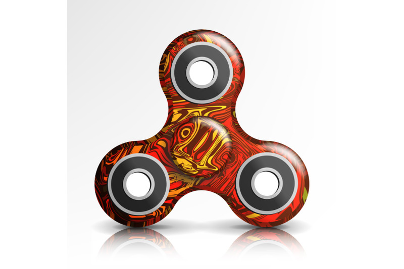 fidget-hand-spinner-toy-vector