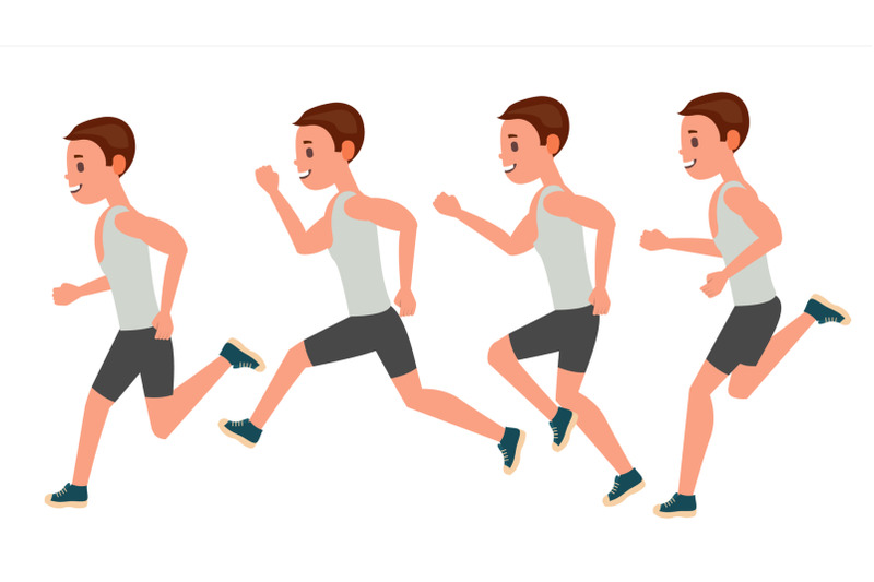 male-running-vector-animation-frames-set-sport-athlete-fitness-character-marathon-road-race-runner-side-view-sportswear-jogging-workout-isolated-flat-illustration