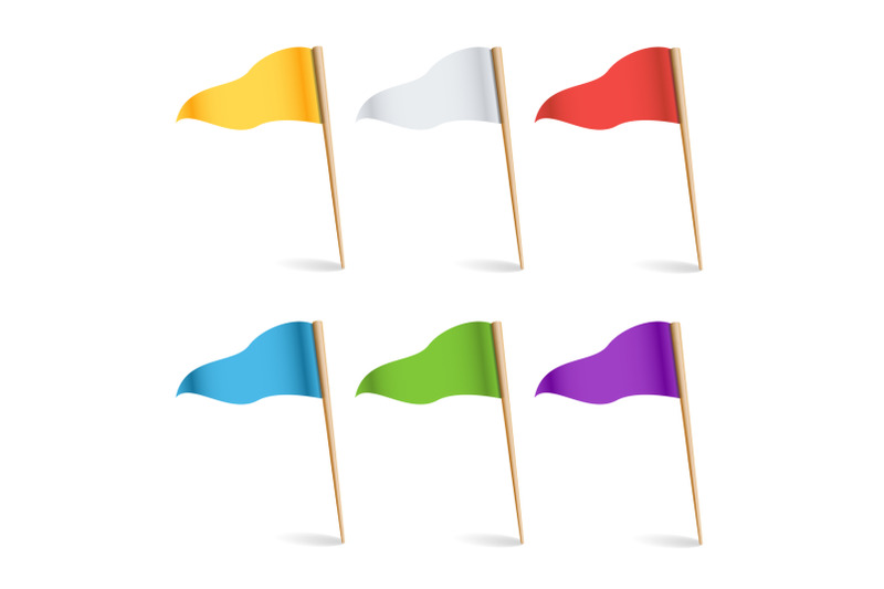 colorful-cocktail-flags-vector-set-multi-colored-pins-illustration