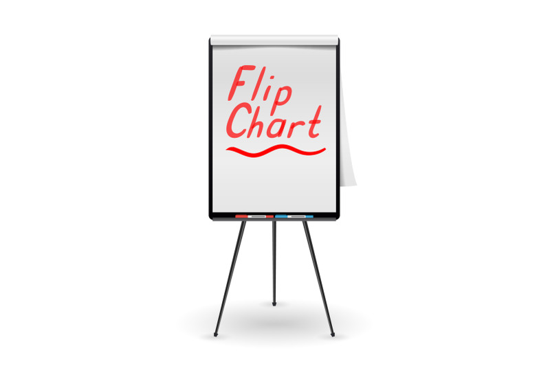 flip-chart-vector-office-whiteboard-for-business-training-isolated-illustration