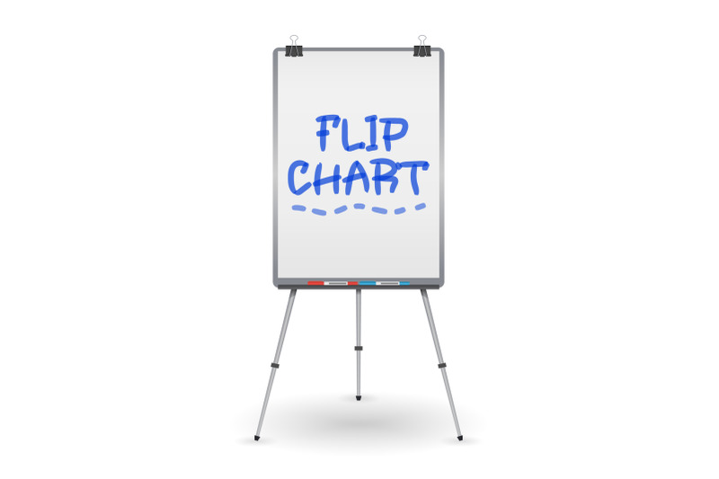 flip-chart-vector-office-whiteboard-for-business-training-isolated-illustration