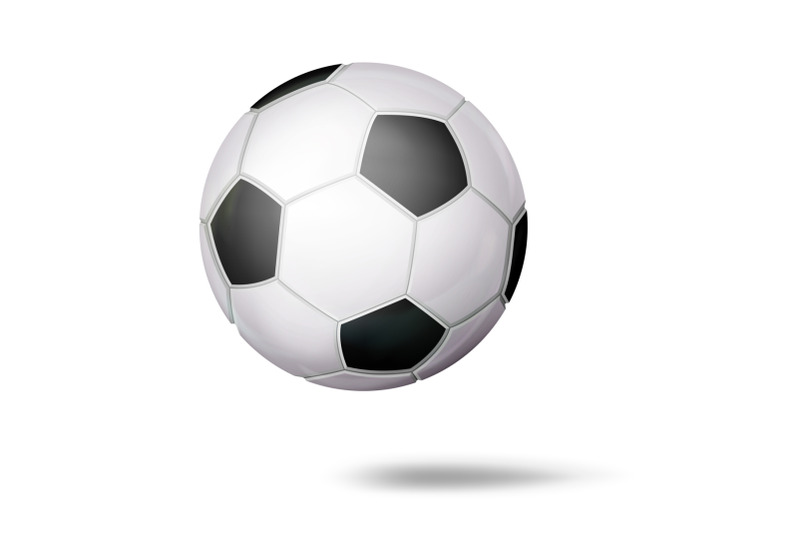 3d-football-ball-vector-classic-soccer-ball-illustration