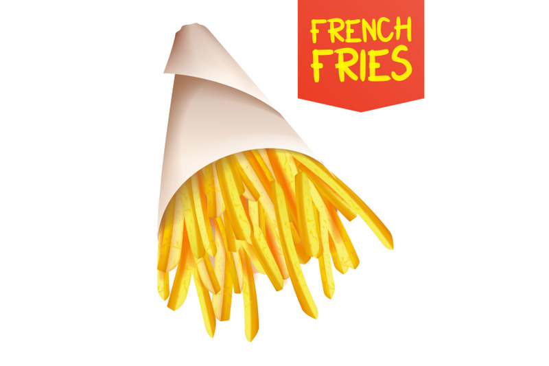 french-fries-potatoes-vector-fast-food-icons-potato-full-paper-bag-cone-isolated-realistic-illustration