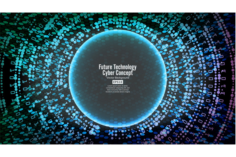 future-technology-cyber-concept-background