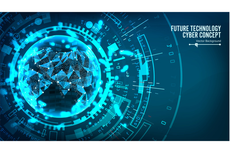 futuristic-technology-connection-structure-vector-abstract-background-future-cyber-concept-digital-system-design