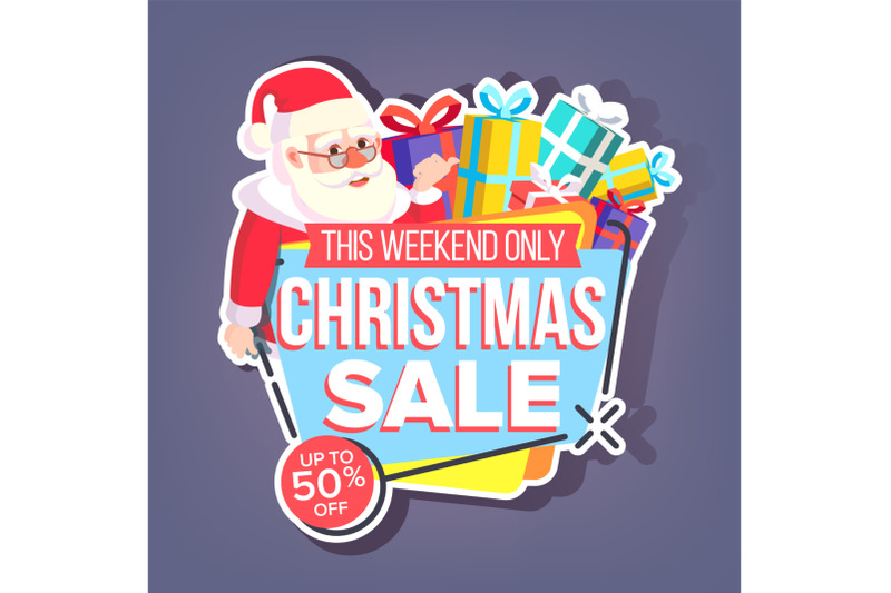 christmas-sale-sticker-vector-santa-claus-up-to-50-percent-off-holiday-badges-cheap-sign-isolated-illustration