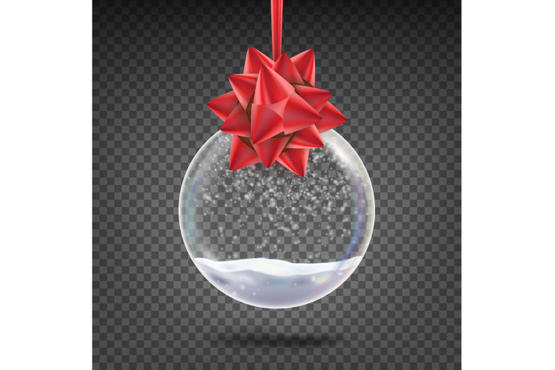 realistic-christmas-ball-vector-shiny-glass-xmas-holidays-tree-toy-with-snowflake-and-red-bow-isolated-on-transparent-background-illustration