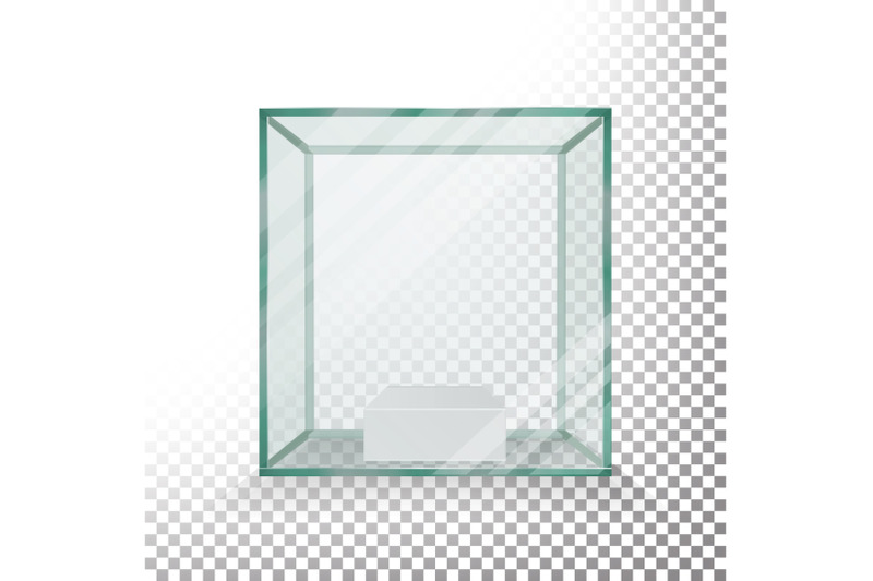 empty-transparent-glass-box-cube-vector-realistic-cube-glass-showcase