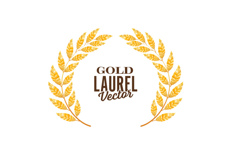gold-laurel-vector-shine-wreath-award-design