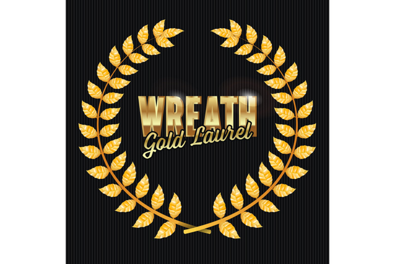 gold-laurel-vector-shine-wreath-award-design