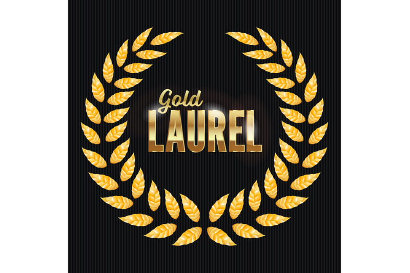 gold-laurel-vector-shine-wreath-award-design