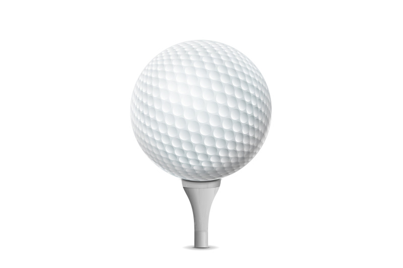 golf-ball-on-white-tee-vector-realistic-illustration-isolated