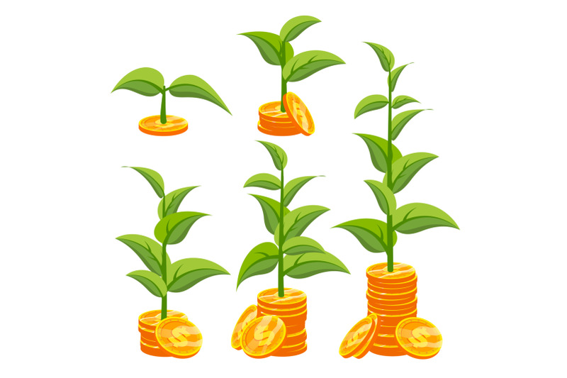 business-growth-concept-vector-creativity-investment-growth-gold-coins-and-plant-corporate-social-responsibility-tree-success-project-isolated-flat-cartoon-illustration