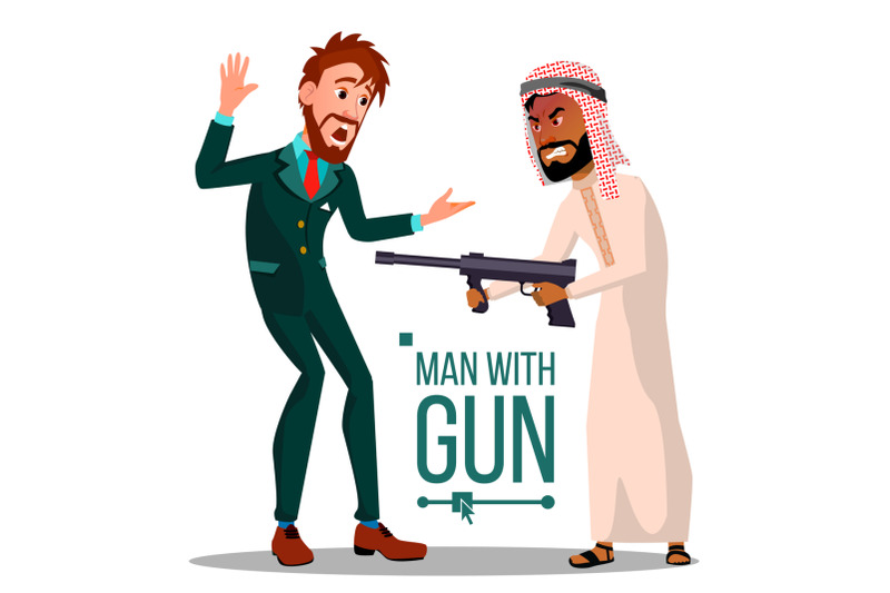 businessman-with-gun-vector-sad-desperate-spy-criminal-isolated-flat-illustration