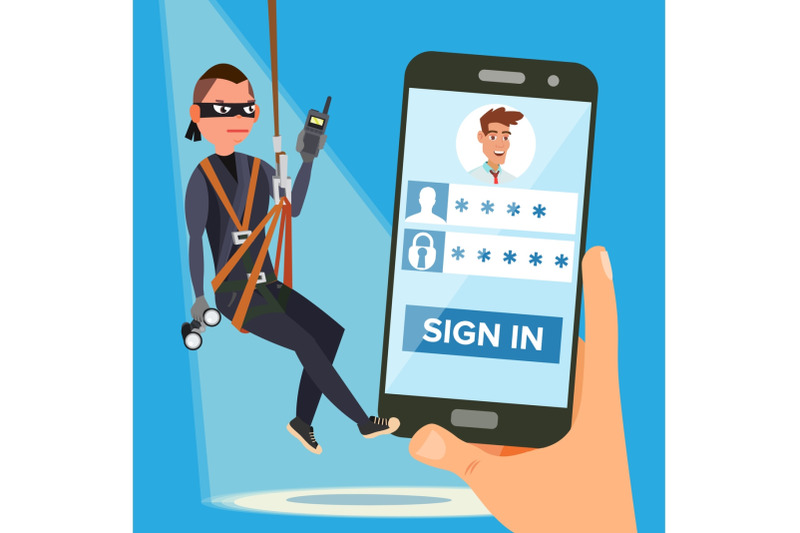 hacker-stealing-personal-password-vector-thief-character-crack-personal-information-fishing-attack-to-smartphone-web-viruses-concept-flat-cartoon-illustration