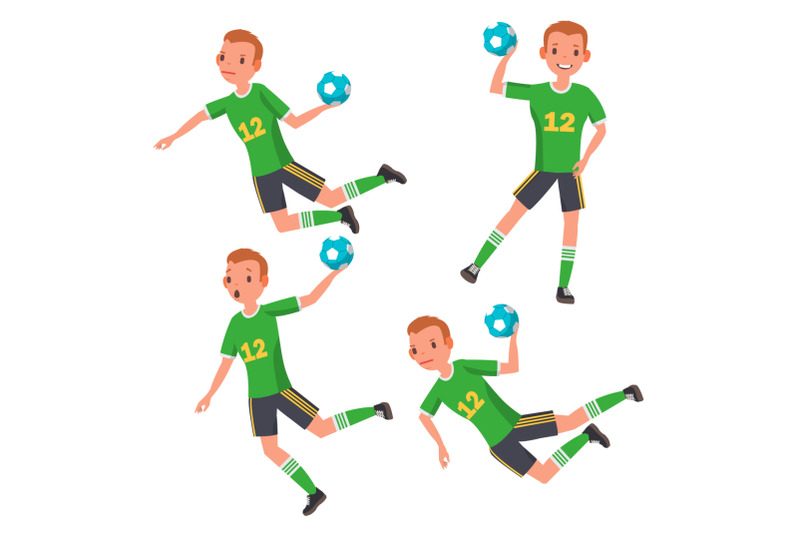 handball-player-male-vector-match-competition-running-jumping-isolated-flat-cartoon-character-illustration