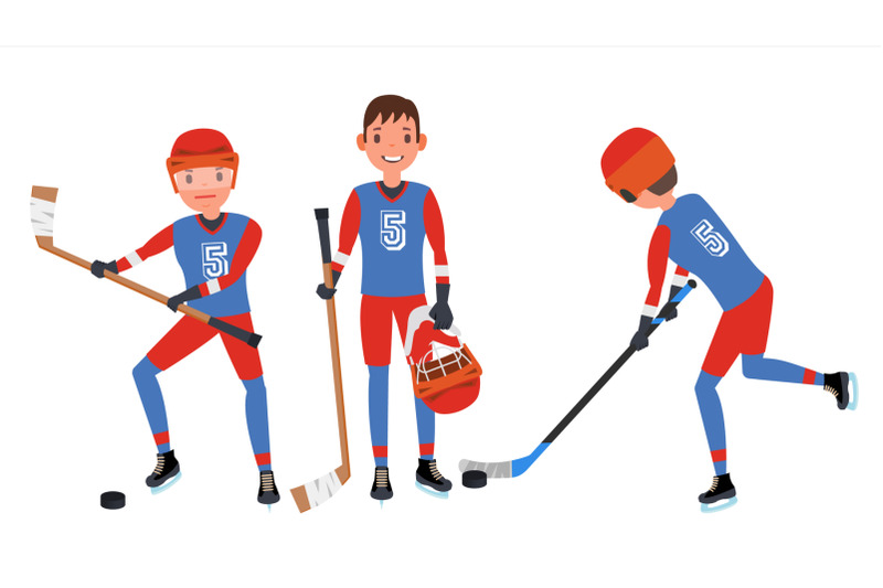 classic-ice-hockey-player-vector-set-competition-game-concept-isolated-on-white-cartoon-character-illustration