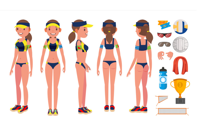 beach-volleyball-player-vector-beach-volley-summer-team-sport-isolated-flat-cartoon-character-illustration