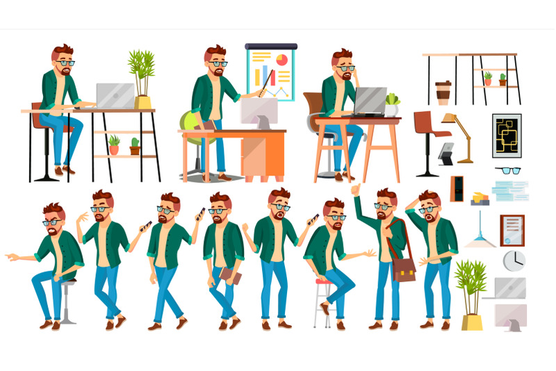 business-man-character-vector-hipster-working-people-set-office-creative-studio-worker-full-length-programmer-designer-manager-poses-face-emotions-cartoon-business-character-illustration